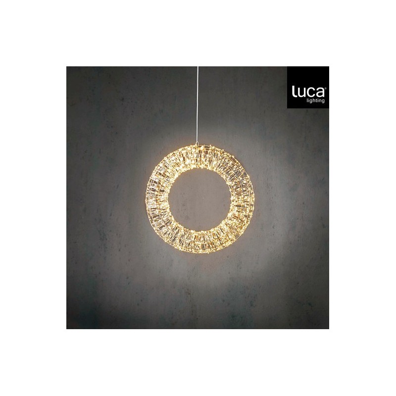 Illuminated Garland 2000 Warm White LEDs IP44 amagictree.com