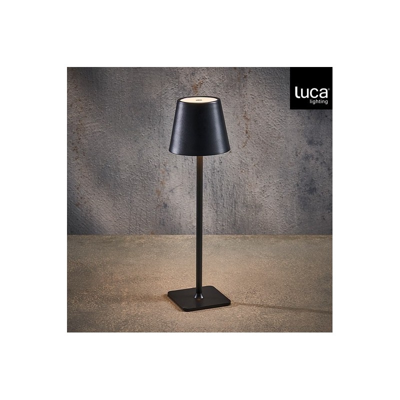 USB-C Multicolor LED Table Lamp Black amagictree.com