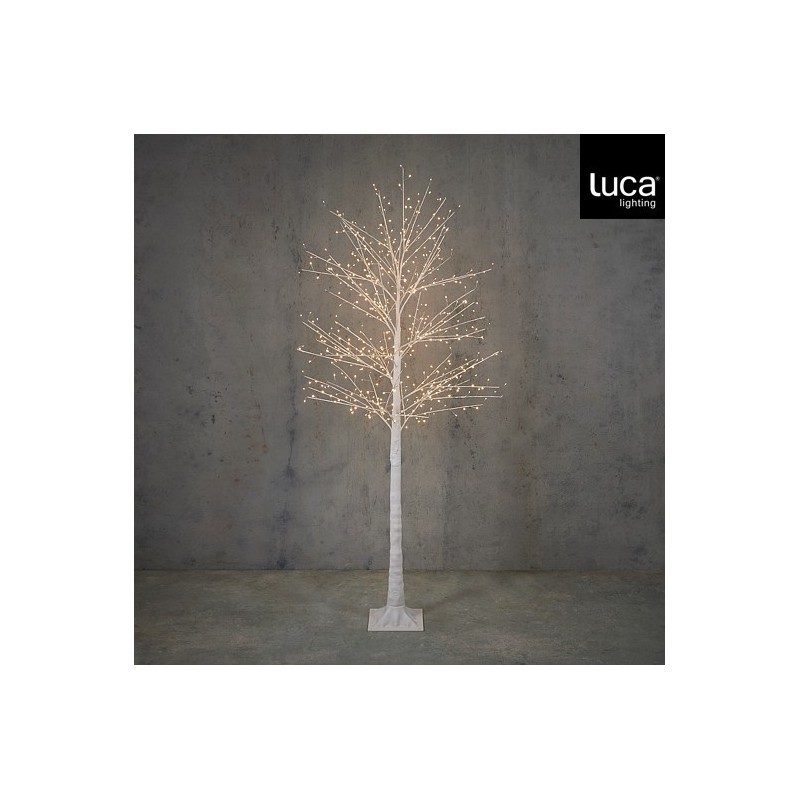 White Tree with 576 Classic White LEDs with Timer amagictree.com