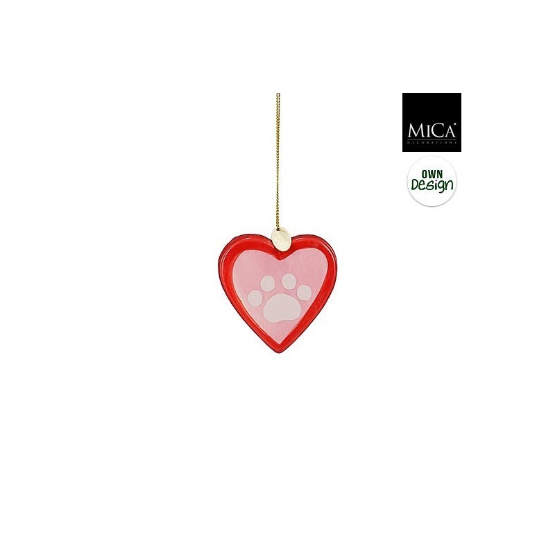 Cuore da appendere 6 cm amagictree.com