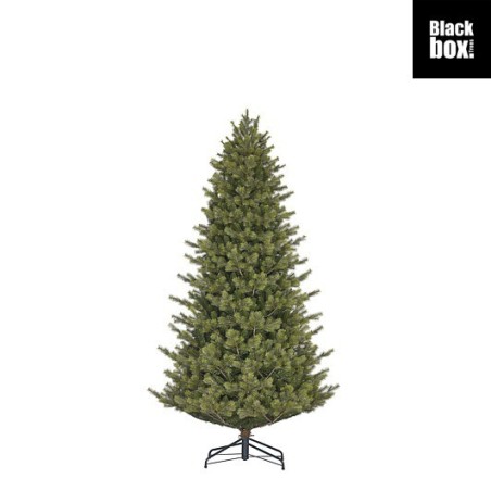 Albero di Natale Clive Slim Verde h185 Ø104cm PE+PVC Edelman