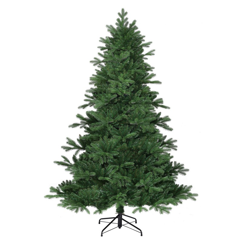 Albero di Natale Brampton Verde h215 Ø142cm PE+PVC Edelman