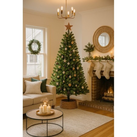 Charlton Green Christmas Tree h230 Ø135cm PVC - Edelman