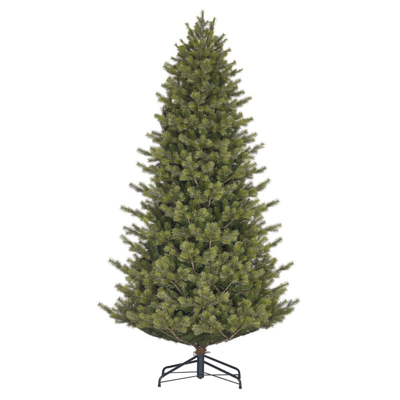 Albero di Natale Clive Slim Verde h215 Ø114cm PE+PVC Edelman