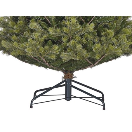 Albero di Natale Clive Slim Verde h215 Ø114cm PE+PVC Edelman