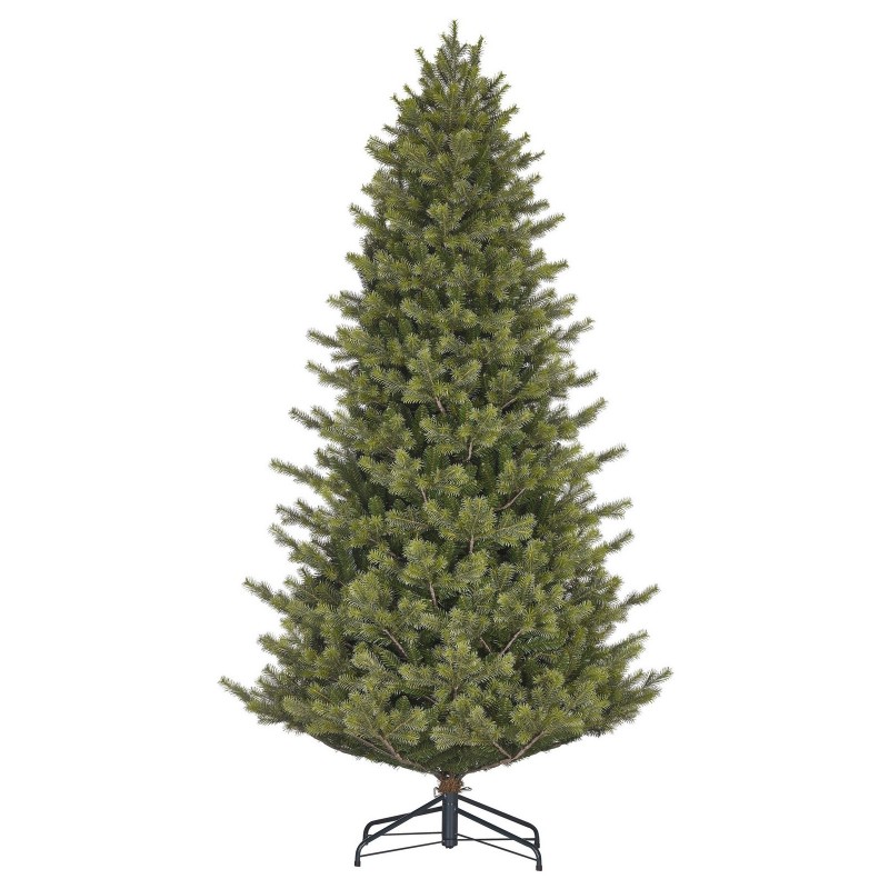 Albero di Natale Clive Slim Verde h230 Ø122m PE+PVC Edelman