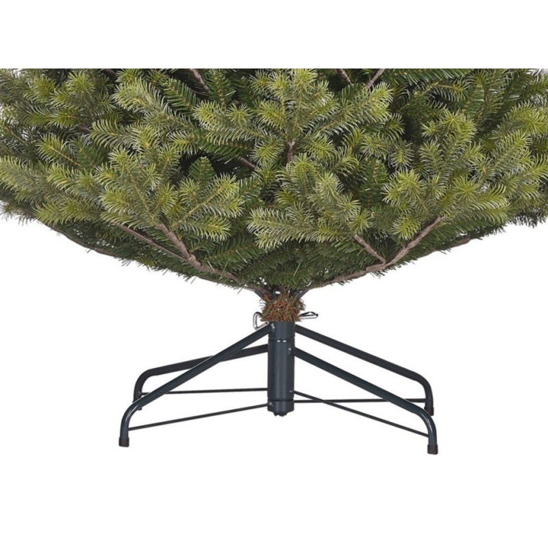 Albero di Natale Clive Slim Verde h230 Ø122m PE+PVC Edelman