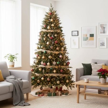 Albero di Natale Dankan h 180 cm | MagicTree™ - Tradizione e Modernità