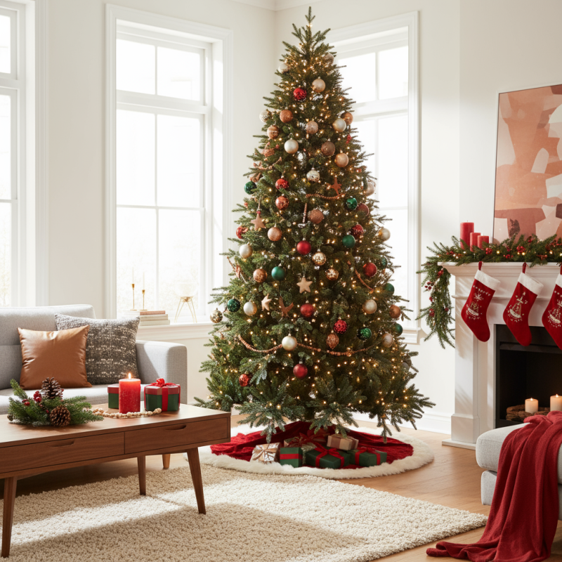 Albero di Natale Dankan h 240 cm | Eleganza e Modernità | MagicTree™