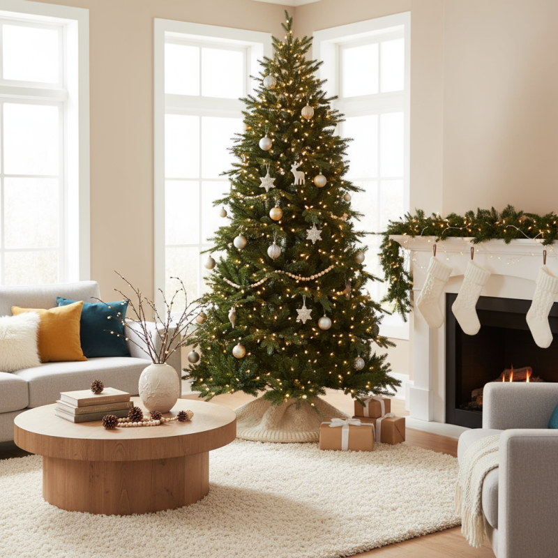 Harold 1200 LED illuminated Christmas tree h 240 cm | MagicTree™