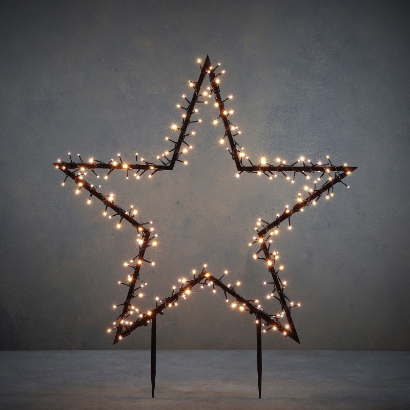 225 LED Warm White Star Light with Timer amagictree.com