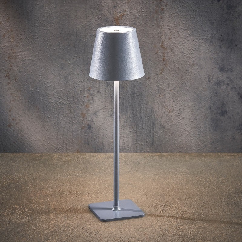 Lampada da Tavolo colore Argento LED Multicolore USB-C amagictree.com