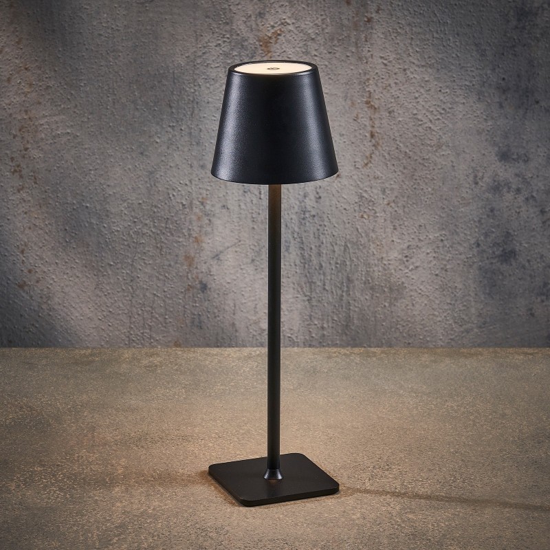 USB-C Multicolor LED Table Lamp Black amagictree.com
