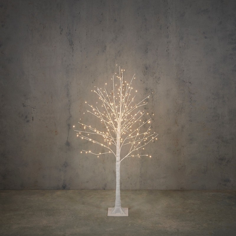 Albero Bianco con 288 LED Bianco Classico con Timer amagictree.com