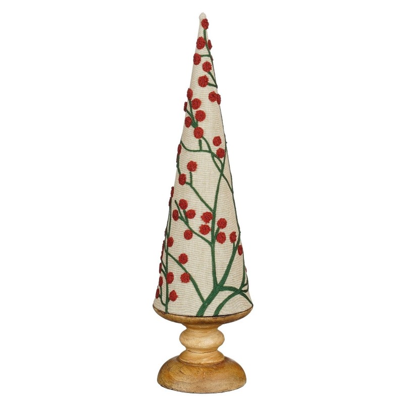 Albero di Natale Decorato Color Bianco 40 cm amagictree.com