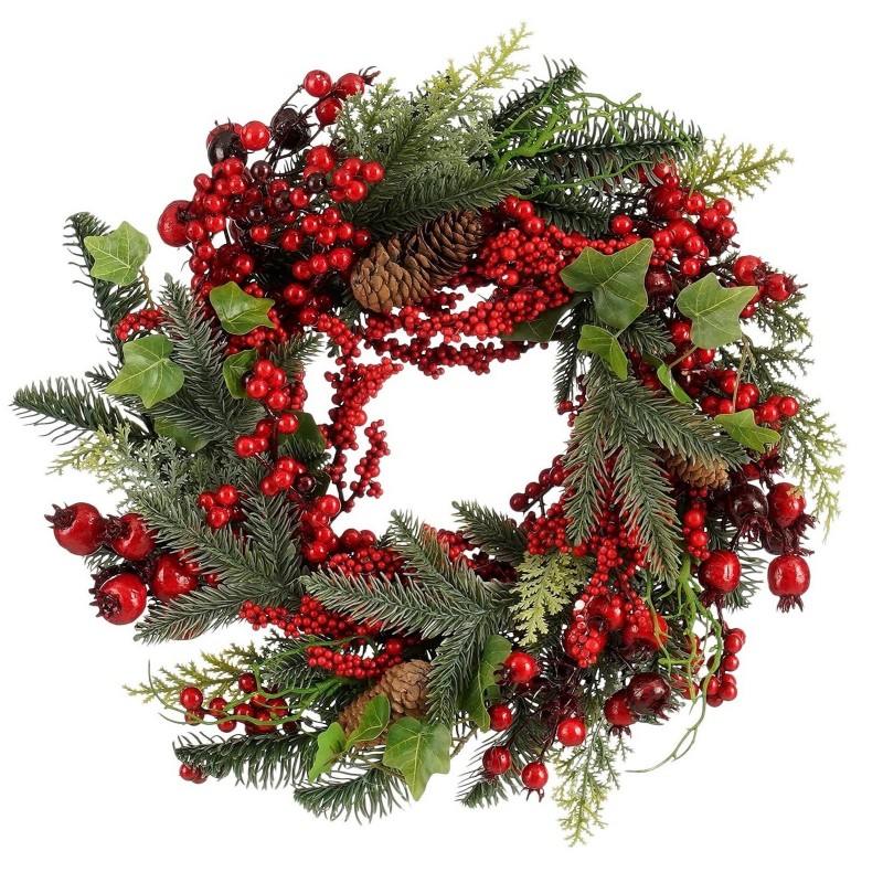 Norah Red Wreath amagictree.com