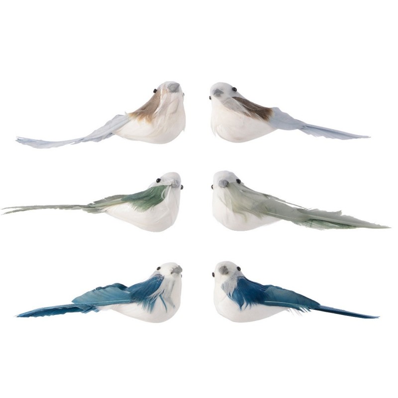Bird with feathers 11 cm. Single Piece AmagicTree.com