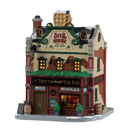 The Trottin' Fox Pub con Alimentatore 4.5V Cod. 65555