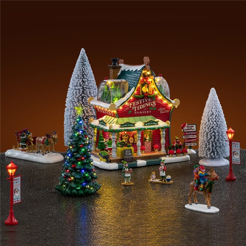 Festive Tidings Nursery Set con Alimentatore 4.5V Cod. 66708