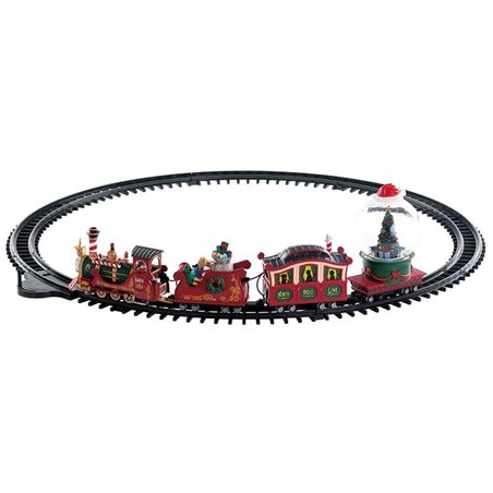 Lemax North Pole Railway Pack con Neve in Omaggio