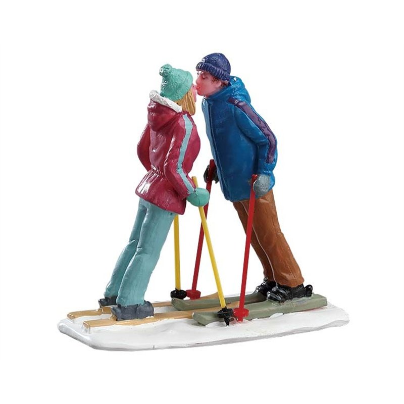 Lemax Ski Village Pack with Free Snow