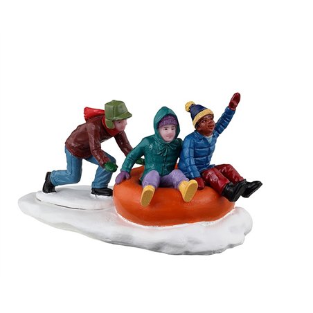 Lemax Ski Village Deluxe Pack with Free Snow