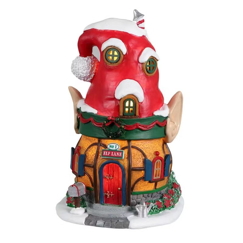 Lemax Elf Village Pack con Neve in Omaggio
