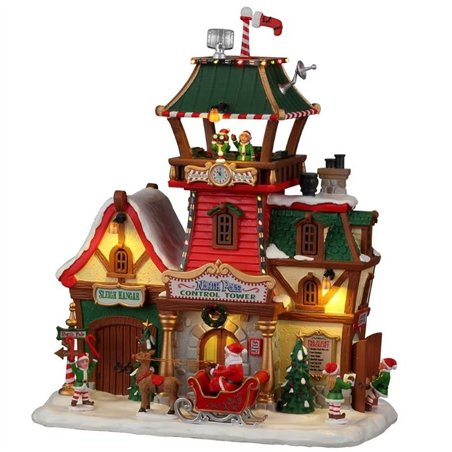 Lemax Elf Village Deluxe Pack con Neve in Omaggio