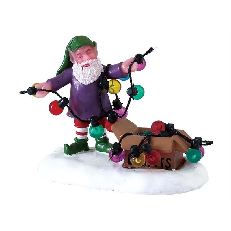 Lemax Elf Village Deluxe Pack con Neve in Omaggio