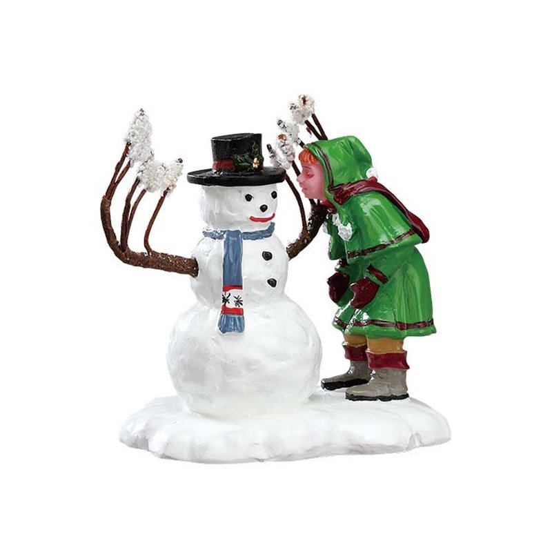 Lemax Elf Village Deluxe Pack with Free Snow