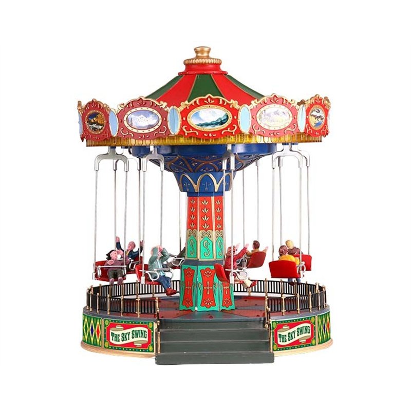 Lemax Luna Park Deluxe Pack with Free Snow