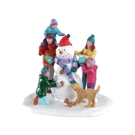 Lemax Skating Deluxe Pack with Free Snow