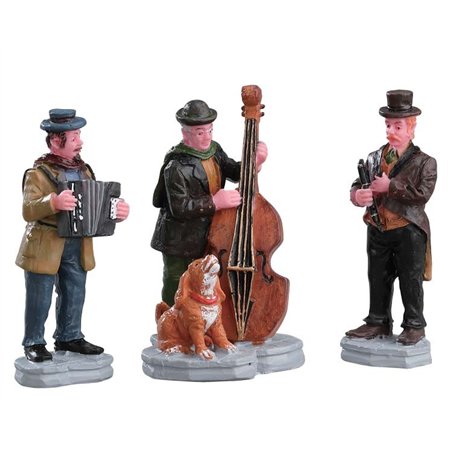 Lemax Victorian Pack with Free Snow