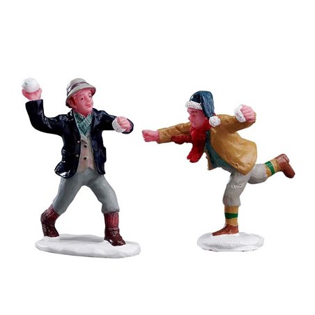 Lemax Victorian Deluxe Pack with Free Snow