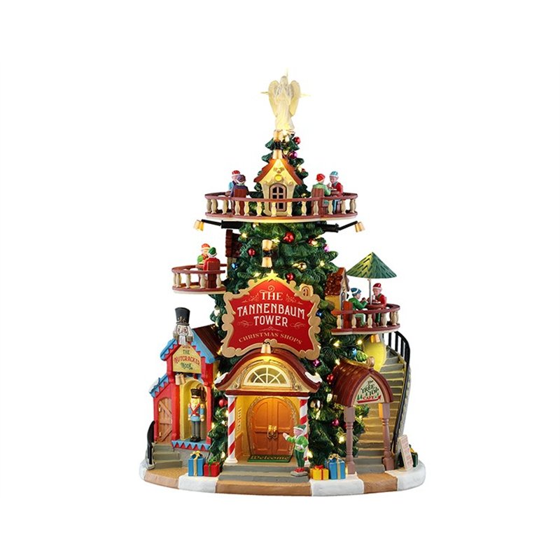Lemax Village Deluxe Pack with Free Snow