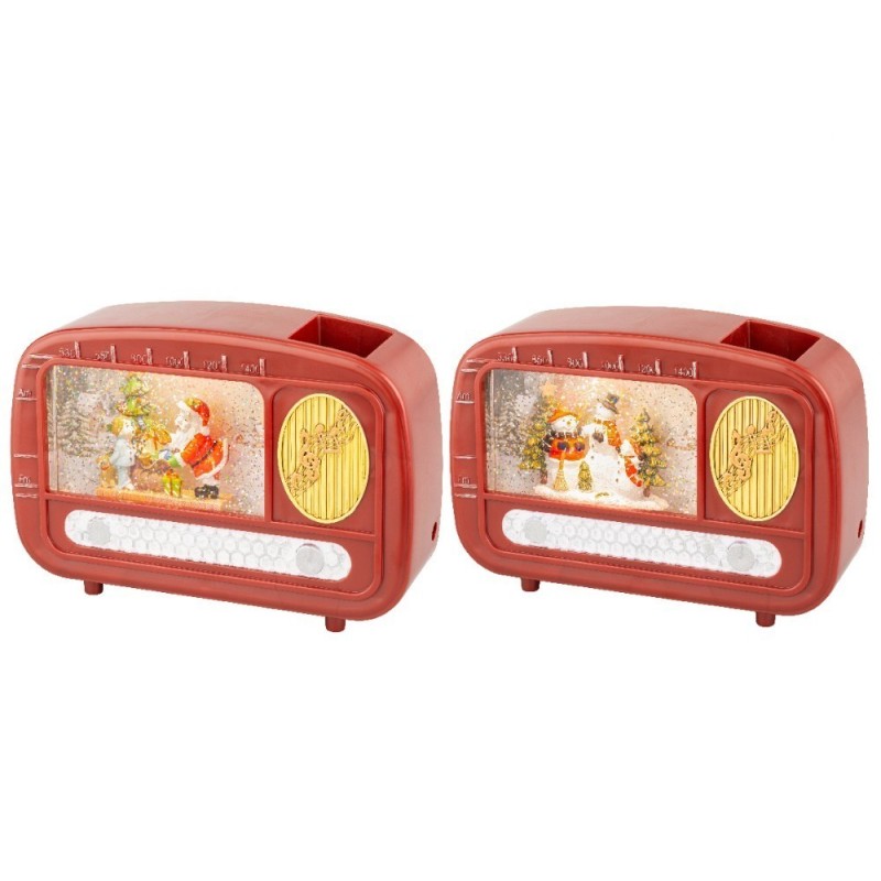 Single piece vintage radio shaped decoration AmagicTree.com