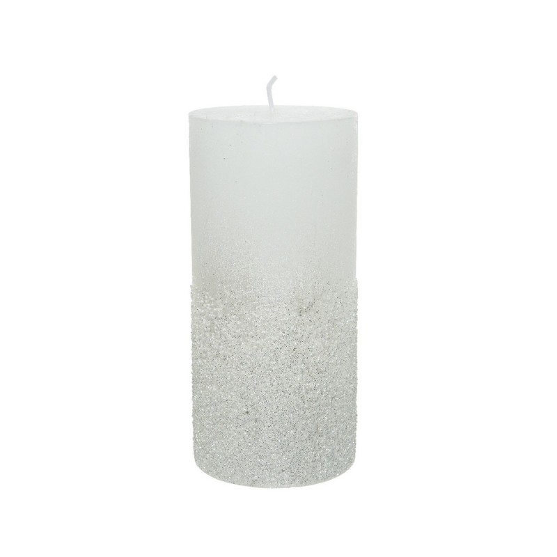 Candle decorated with glitter 15 cm. AmagicTree.com
