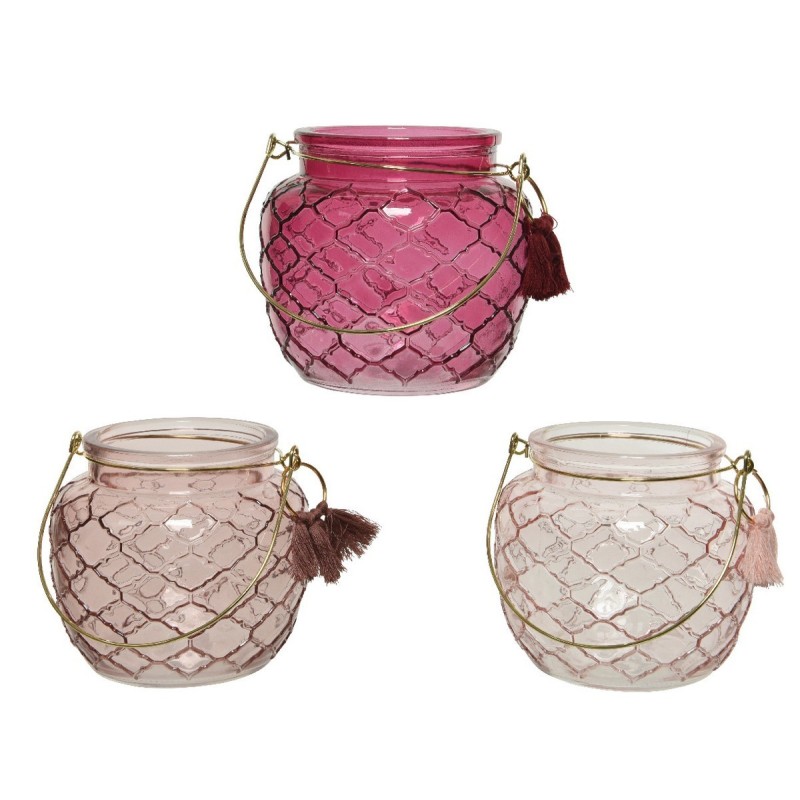 Glass candle holder 11.5 cm. Single Piece AmagicTree.com