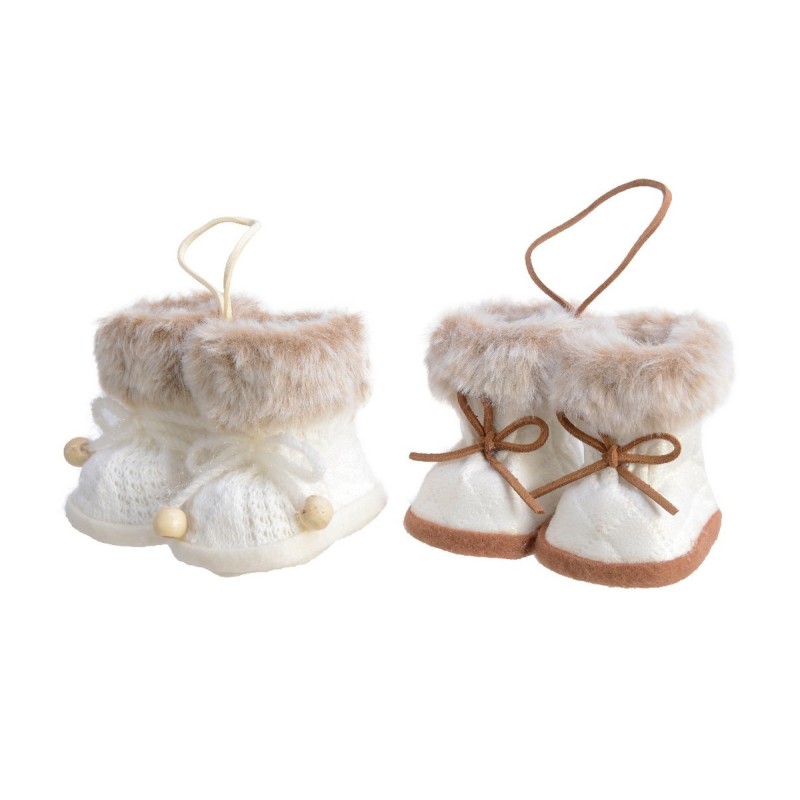 Polyester boots with 9 cm fur. Single Piece. AmagicTree.com