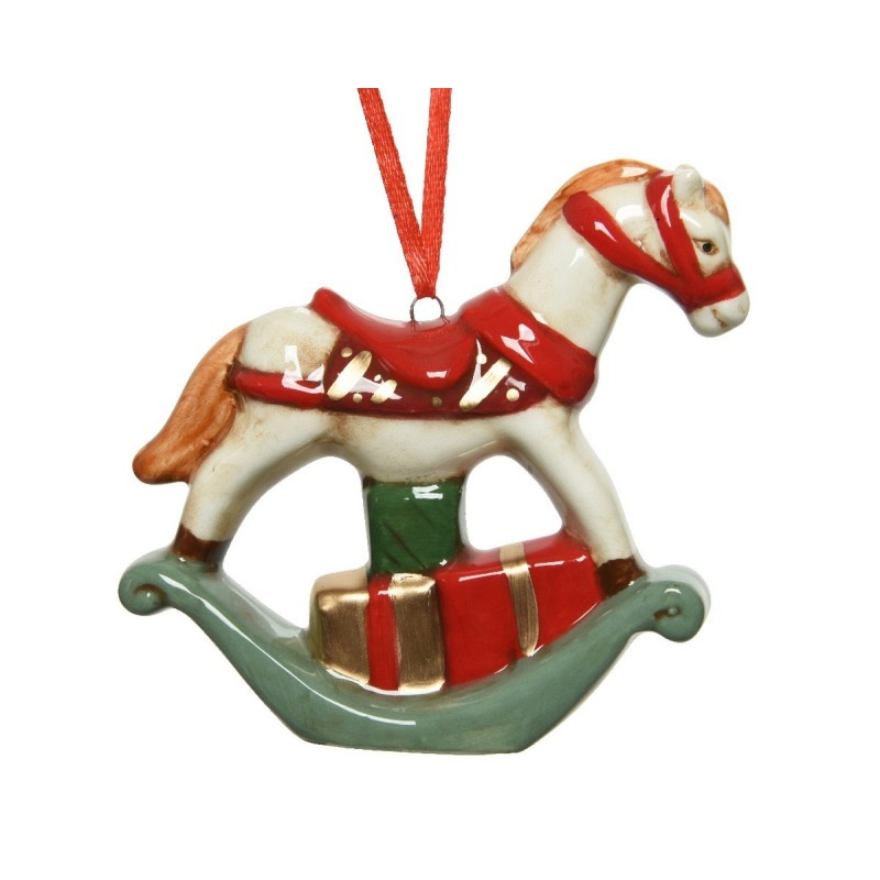 Rocking horse to hang 8 cm. AmagicTree.com