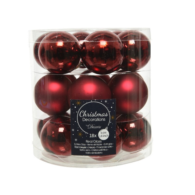 Mini glass balls to hang. Set of 18 AmagicTree.com