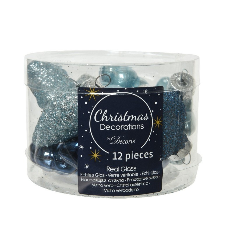 Mini hanging glass decorations. Set of 12 AmagicTree.com