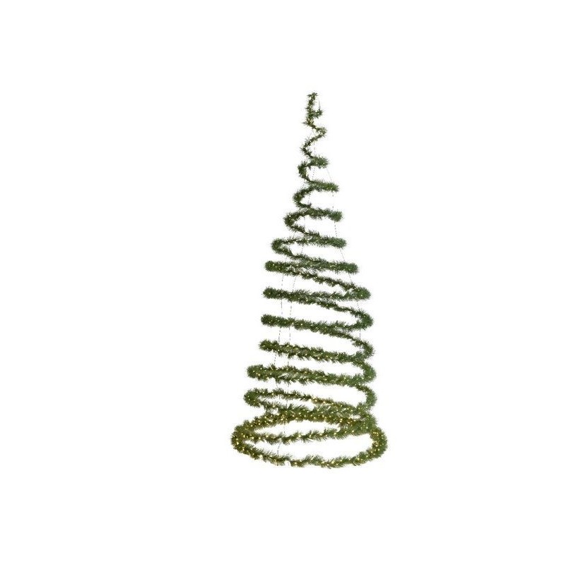 Luminous Green Spiral Christmas Tree to hang dim 97 cm AmagicTree.com