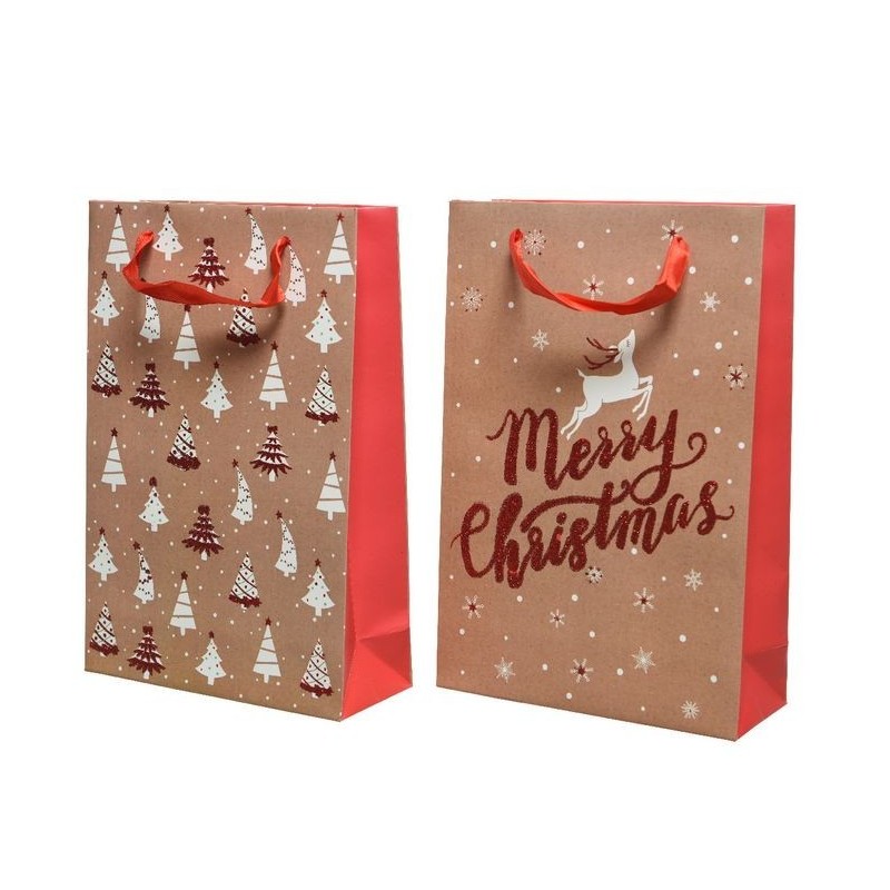 Natural gift bag dim 10x26x32 cm Single Piece AmagicTree.com
